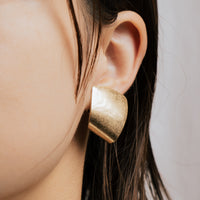 ORIGAMI EARRING / GOLD