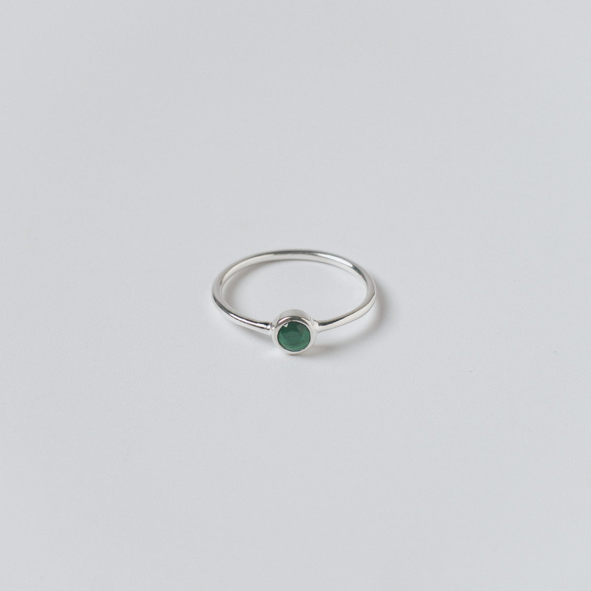 SMALL MALACHITE RING