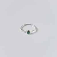 SMALL MALACHITE RING