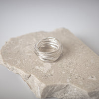 BIG MATTE LINE RING