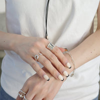 2 lines smooth ring