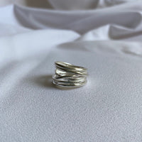 BIG MATTE LINE RING